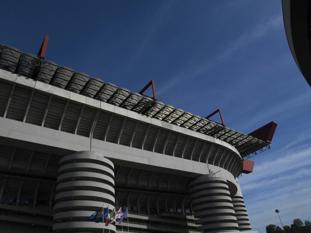 Das San-Siro-Stadion in Mailand (Foto: AFP/SID/ISABELLA BONOTTO)