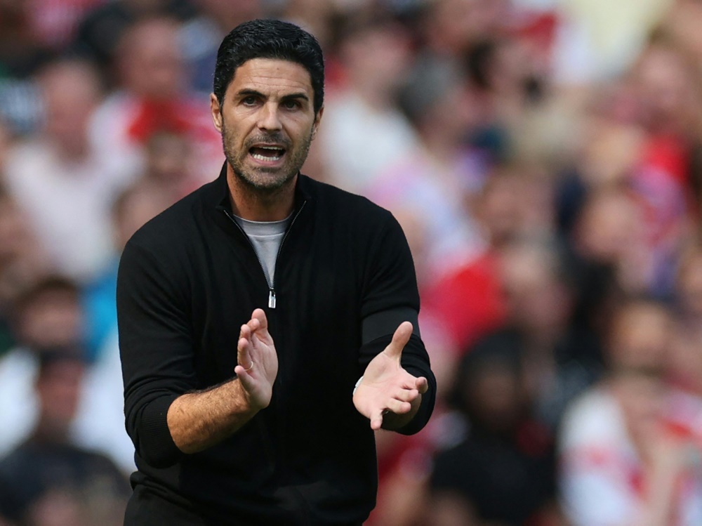 Vertrag bis 2027: Mikel Arteta (Foto: AFP/SID/ADRIAN DENNIS)