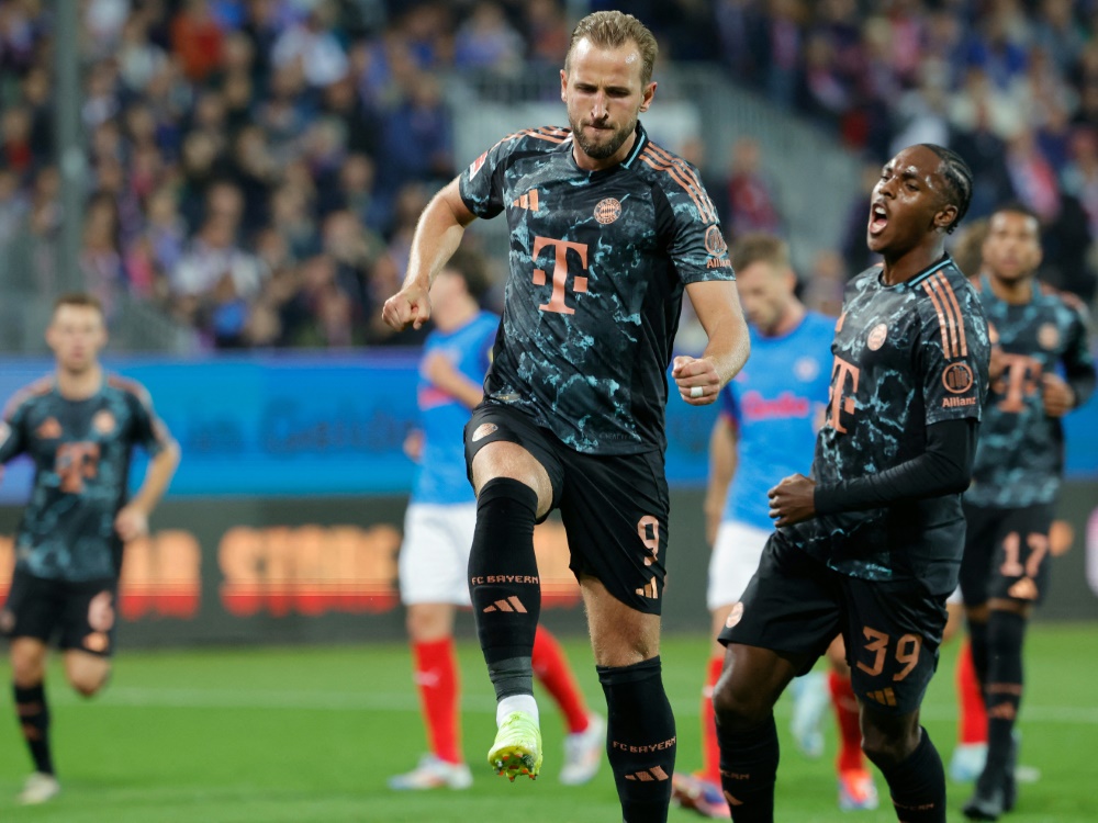 Harry Kane trifft und trifft und trifft (Foto: AFP/SID/AXEL HEIMKEN)