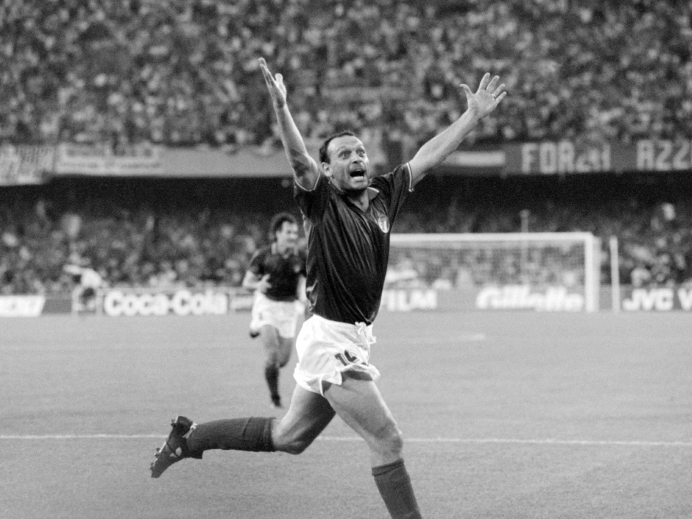 Salvatore Schillaci wurde 59 Jahre alt (Foto: AFP/SID/DANIEL GARCIA)