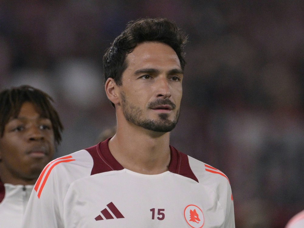 Mats Hummels wartet auf sein Roma-Debüt (Foto: IMAGO / LaPresse/IMAGO / LaPresse/SID/IMAGO/Fabrizio Corradetti/LaPresse)