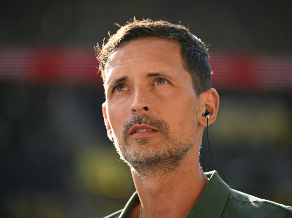 Eintracht-Trainer Dino Toppmöller (Foto: AFP/SID/INA FASSBENDER)