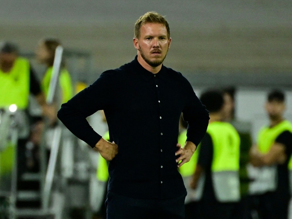 Bundestrainer Julian Nagelsmann (Foto: AFP/SID/JOHN MACDOUGALL)