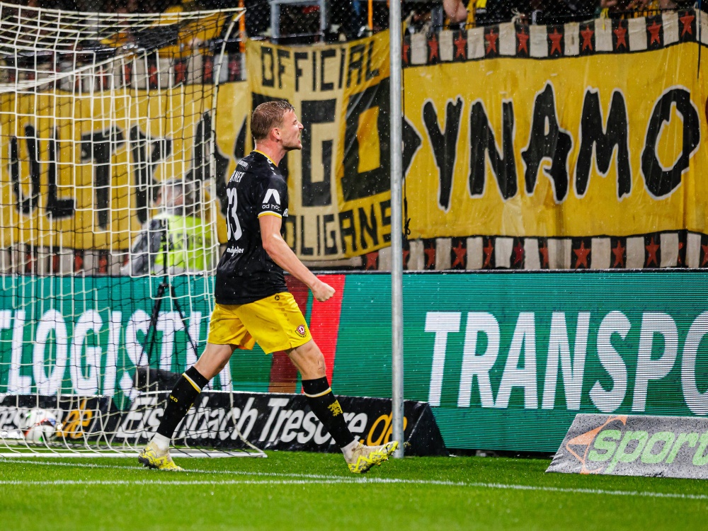 Christoph Daferner lässt Dresden jubeln (Foto: IMAGO/Jan Rollinger/IMAGO/Jan Rollinger/SID/IMAGO/Eibner-Pressefoto / Jan Rollinger)