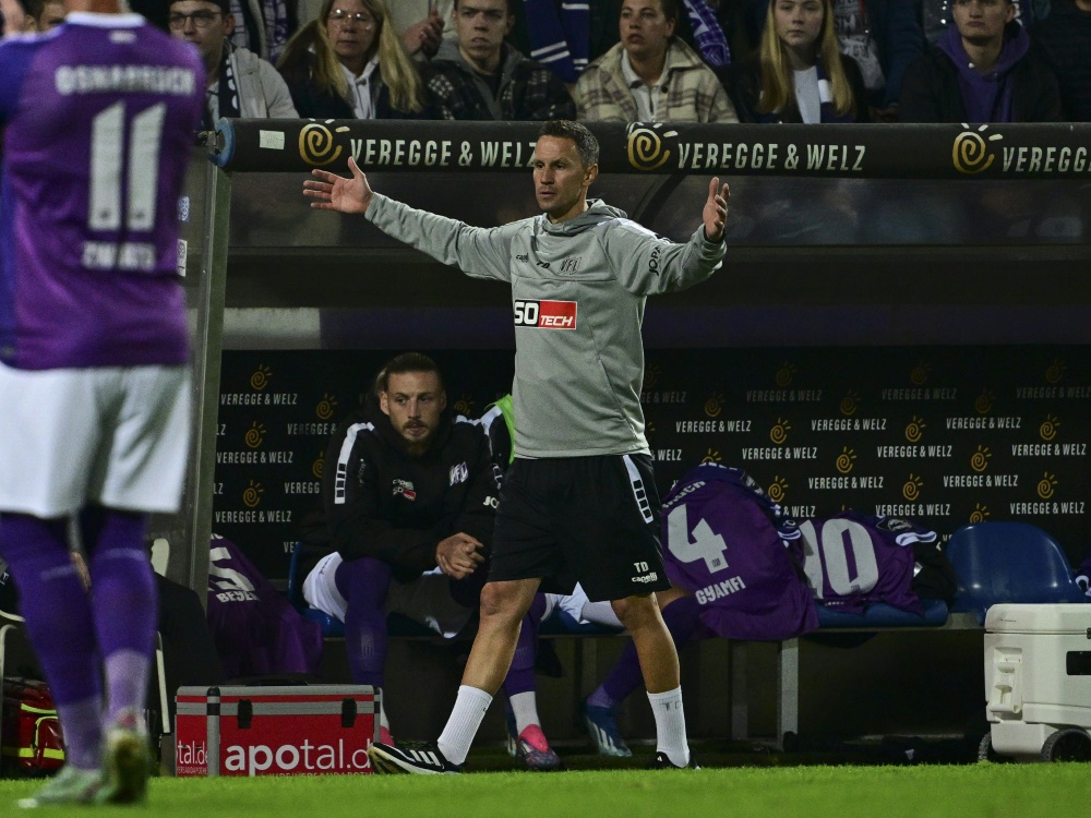 Interismtrainer beim VfL: Tim Danneberg (Foto: IMAGO / kolbert-press/IMAGO / kolbert-press/SID/IMAGO/kolbert-press/Marc Niemeyer)