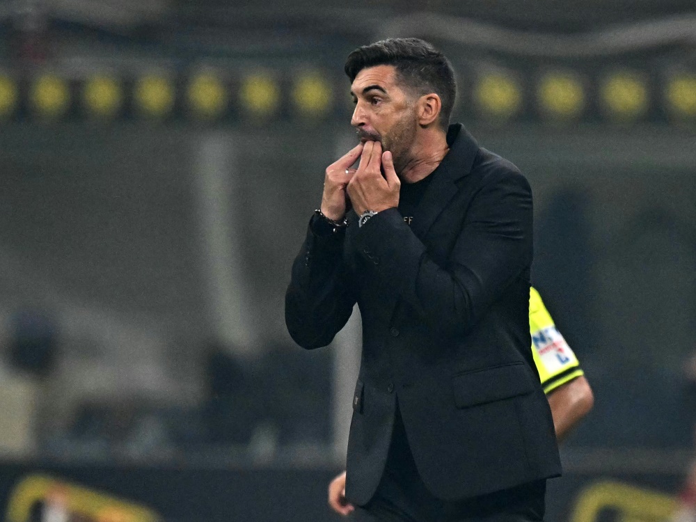 Paulo Fonseca kann durchatmen (Foto: AFP/SID/GABRIEL BOUYS)