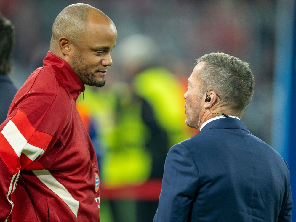 Vincent Kompany (l.) und Lothar Matthäus (Foto: IMAGO/EIBNER/IMAGO/EIBNER/SID/IMAGO/Eibner-Pressefoto)