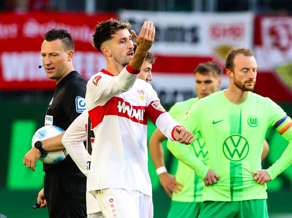 Wird nicht gesperrt: Atakan Karazor vom VfB Stuttgart (Foto: IMAGO/Christian Schroedter/IMAGO/Christian Schroedter/SID/IMAGO/Christian Schroedter)