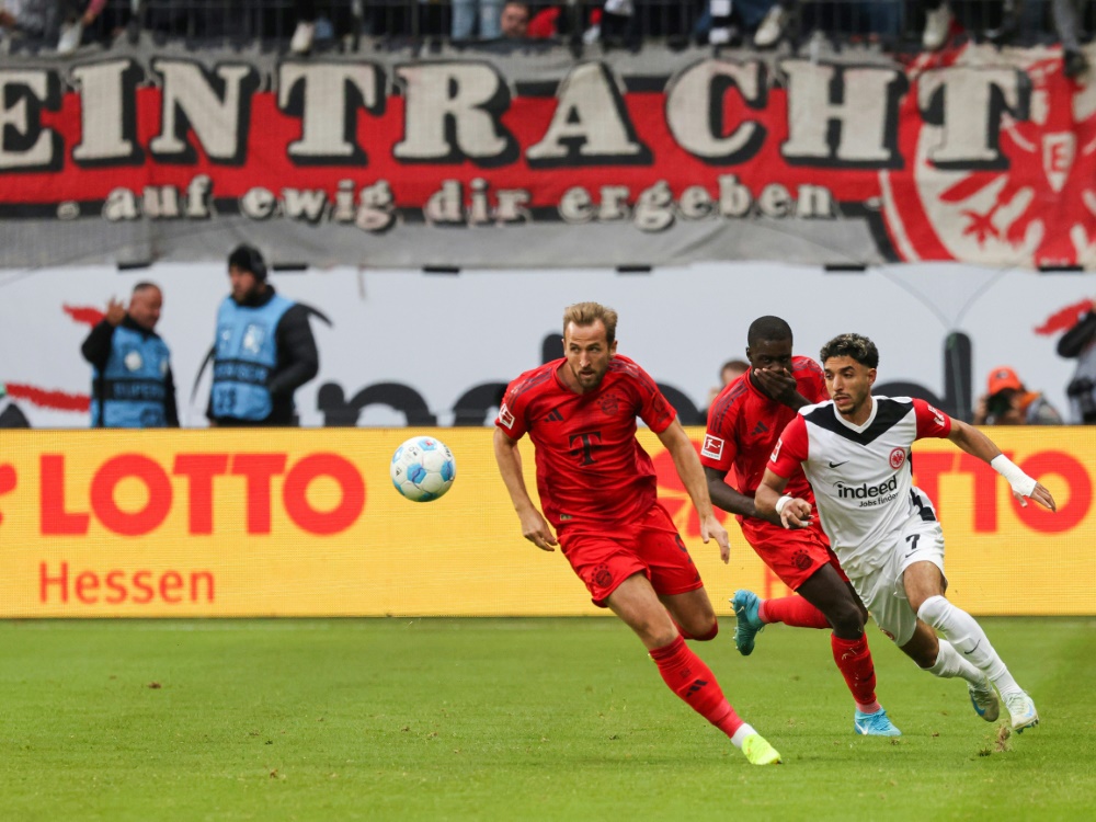 Kane musste in Frankfurt angeschlagen vom Platz (Foto: AFP/SID/Daniel ROLAND)